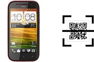 How to read QR codes on a HTC Desire P?