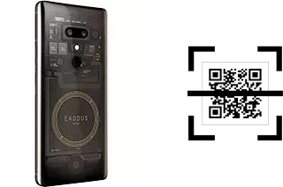 How to read QR codes on a HTC Exodus 1?