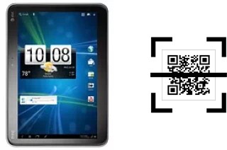 How to read QR codes on a HTC Jetstream?