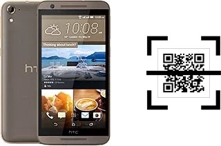 How to read QR codes on a HTC One E9s dual sim?