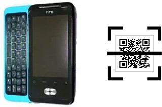 How to read QR codes on a HTC Paradise?