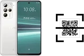 How to read QR codes on a HTC U23 Pro?