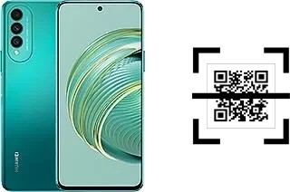 How to read QR codes on a Huawei nova 10z?