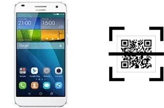 How to read QR codes on a Huawei Ascend G7?