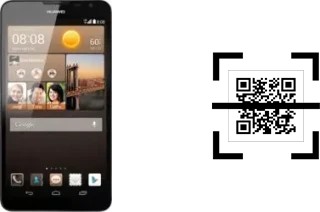 How to read QR codes on a Huawei Ascend Mate 2 4G?