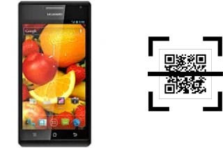 How to read QR codes on a Huawei Ascend P1s?