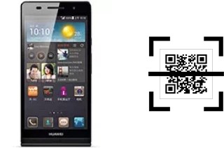 How to read QR codes on a Huawei Ascend P6 S?