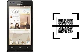 How to read QR codes on a Huawei Ascend P7 mini?