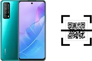 How to read QR codes on a Huawei Enjoy 20 SE?