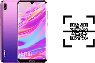 How to read QR codes on a Huawei Enjoy 9?