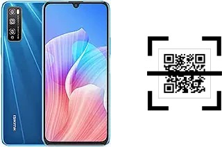 How to read QR codes on a Huawei Enjoy Z 5G?