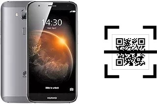 How to read QR codes on a Huawei G7 Plus?