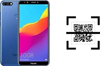How to read QR codes on a Huawei Honor 7C?
