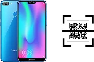 How to read QR codes on a Huawei Honor 9N (9i)?