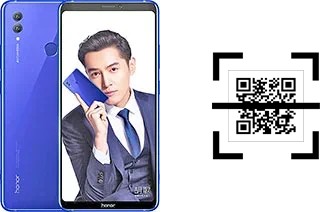 How to read QR codes on a Huawei Honor Note 10?