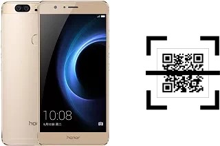 How to read QR codes on a Huawei Honor V8?