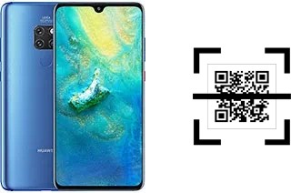 How to read QR codes on a Huawei Mate 20?