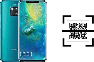 How to read QR codes on a Huawei Mate 20 Pro?