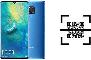 How to read QR codes on a Huawei Mate 20 X?