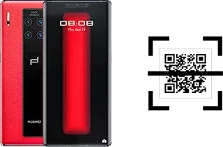 How to read QR codes on a Huawei Mate 30 RS Porsche Design?