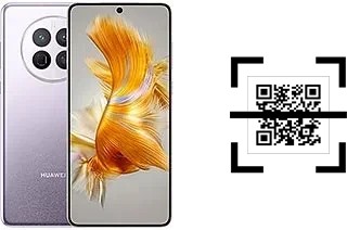 How to read QR codes on a Huawei Mate 50E?