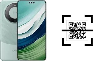 How to read QR codes on a Huawei Mate 60 Pro?