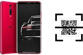 How to read QR codes on a Huawei Mate RS Porsche Design?