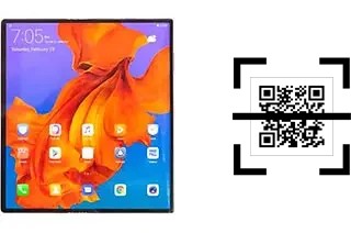 How to read QR codes on a Huawei Mate X?