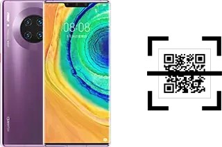 How to read QR codes on a Huawei Mate 30 Pro?