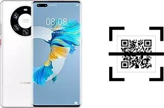 How to read QR codes on a Huawei Mate 40 Pro+?