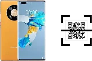 How to read QR codes on a Huawei Mate 40 Pro?