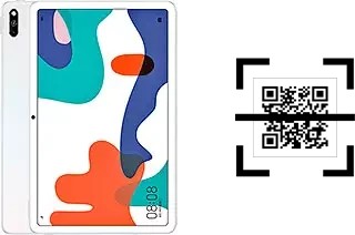 How to read QR codes on a Huawei MatePad?