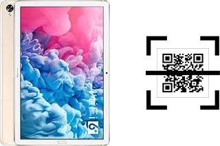 How to read QR codes on a Huawei MatePad 10.8?