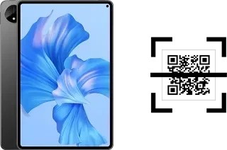 How to read QR codes on a Huawei MatePad Pro 11 (2022)?