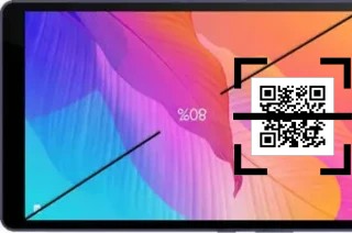 How to read QR codes on a Huawei MatePad T8?