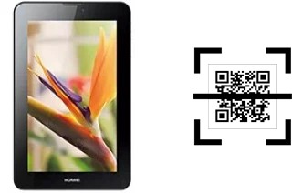 How to read QR codes on a Huawei MediaPad 7 Vogue?