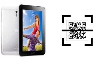 How to read QR codes on a Huawei MediaPad 7 Youth?