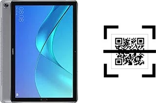 How to read QR codes on a Huawei MediaPad M5 10 (Pro)?