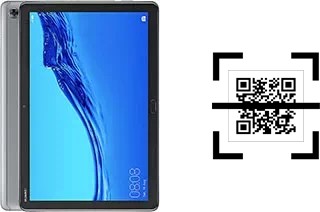 How to read QR codes on a Huawei MediaPad M5 lite?