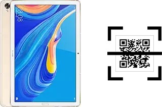 How to read QR codes on a Huawei MediaPad M6 10.8?