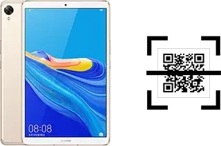 How to read QR codes on a Huawei MediaPad M6 8.4?