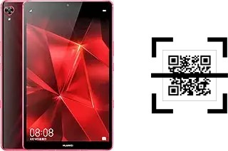 How to read QR codes on a Huawei MediaPad M6 Turbo 8.4?