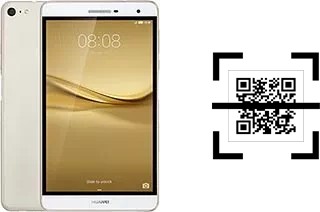 How to read QR codes on a Huawei MediaPad T2 7.0 Pro?