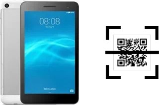 How to read QR codes on a Huawei MediaPad T2 7.0?