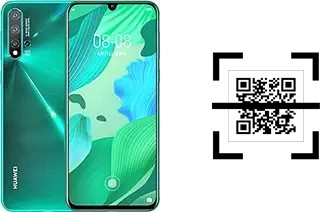 How to read QR codes on a Huawei nova 5?