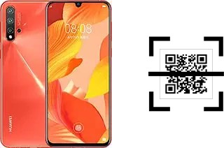 How to read QR codes on a Huawei nova 5 Pro?