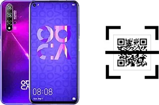 How to read QR codes on a Huawei nova 5T?