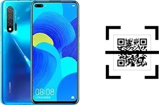 How to read QR codes on a Huawei nova 6 5G?