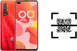 How to read QR codes on a Huawei nova 6?