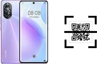 How to read QR codes on a Huawei nova 8 5G?